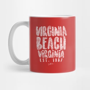 Virginia Beach, Virginia, Est. 1887 Mug